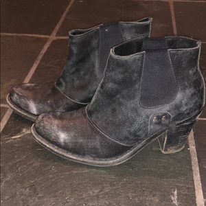 Jeffery Campbell Leather Ankle Booties